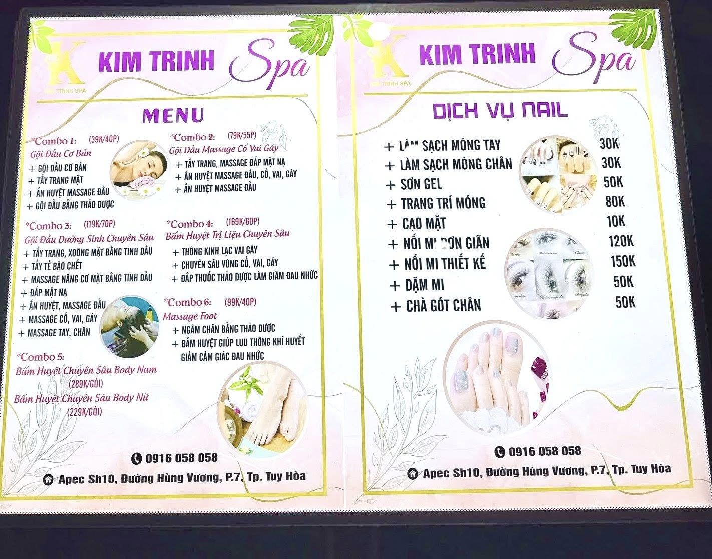 Spa Kim Trinh Tuy Hòa Phú Yên – Spa massage, gội đầu, nail giá rẻ, chất lượng 13